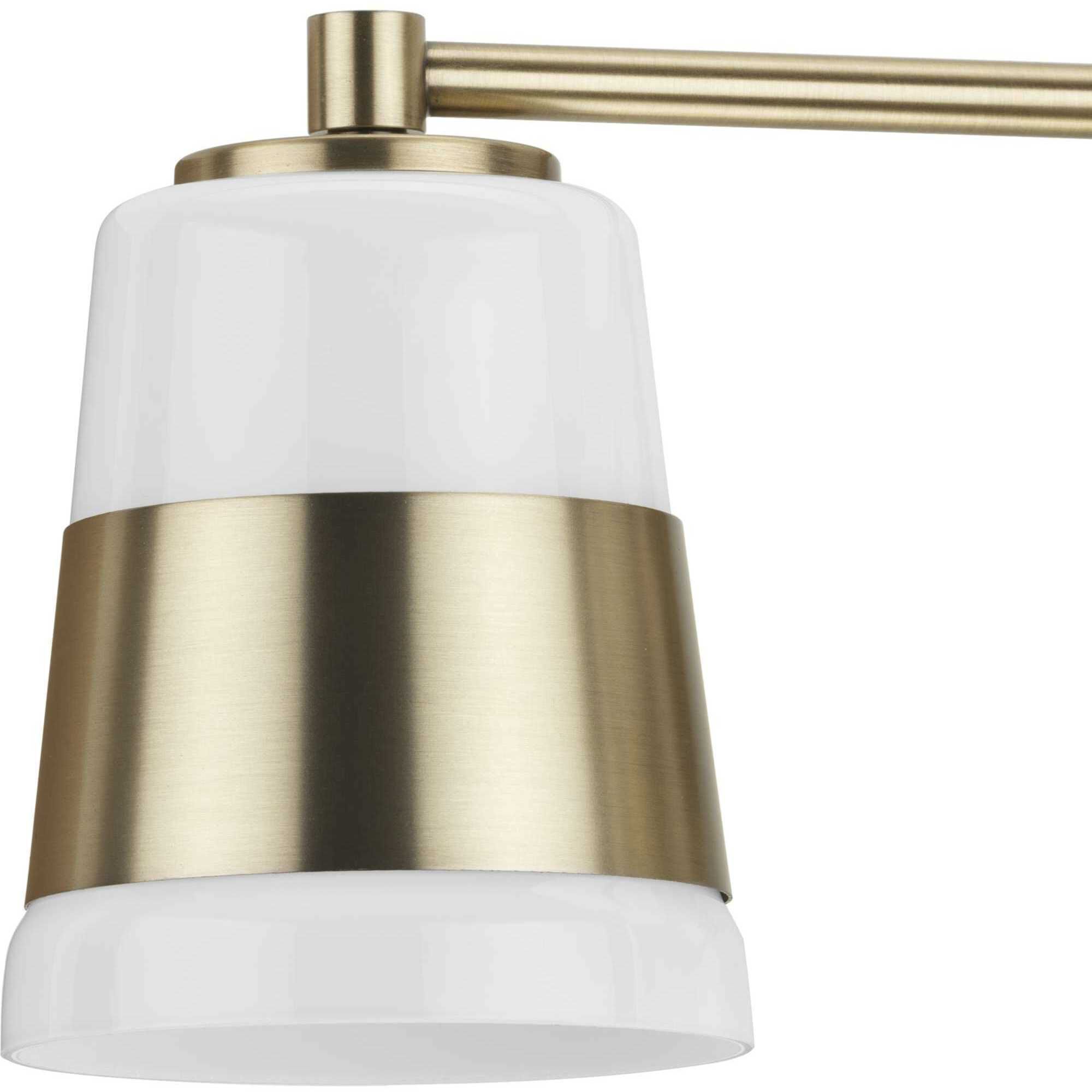 Haven 3 Light 24 inch Vintage Brass Bath Light Wall Light
