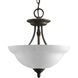 Richmond Hill 2 Light 13 inch Antique Bronze Semi-Flush Mount Ceiling Light