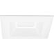 Led Retrofit Square LED White Recessed Trim