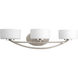 Calven 3 Light 25 inch Brushed Nickel Bath Vanity Wall Light