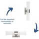 Zura 2 Light 5 inch Brushed Nickel Bath Vanity Wall Light, Design Series