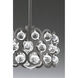 Vestique 3 Light 17.25 inch Graphite Semi-Flush Convertible Ceiling Light, Design Series