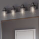 Calhoun 4 Light 30 inch Antique Bronze Bath Vanity Wall Light