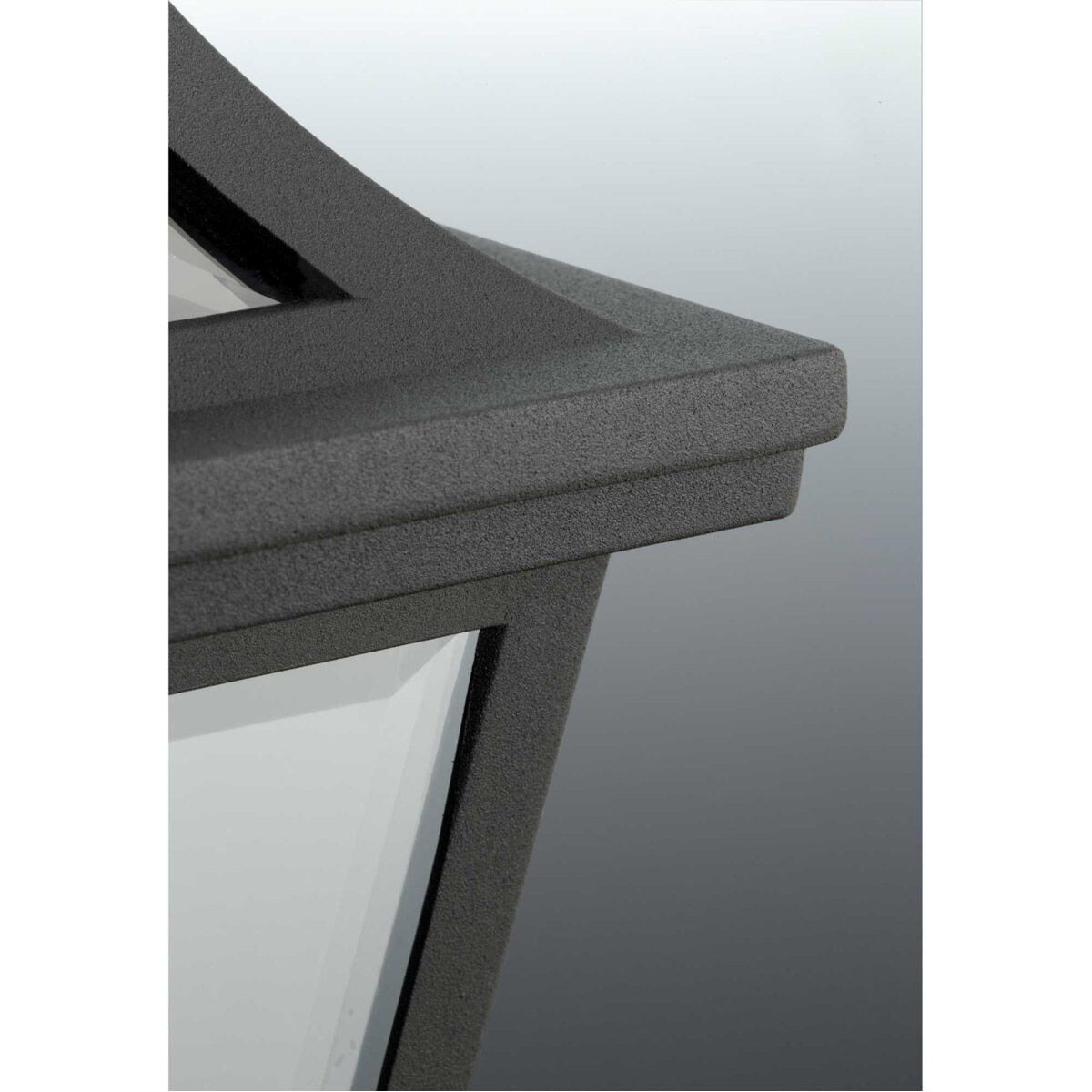 Endorse LED LED 15 inch Textured Black Outdoor Wall Lantern, Medium, Progress LED