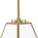 Latham 1 Light 14 inch Vintage Gold Pendant Ceiling Light
