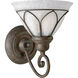 Verona 1 Light 8 inch Cobblestone Bath Vanity Wall Light