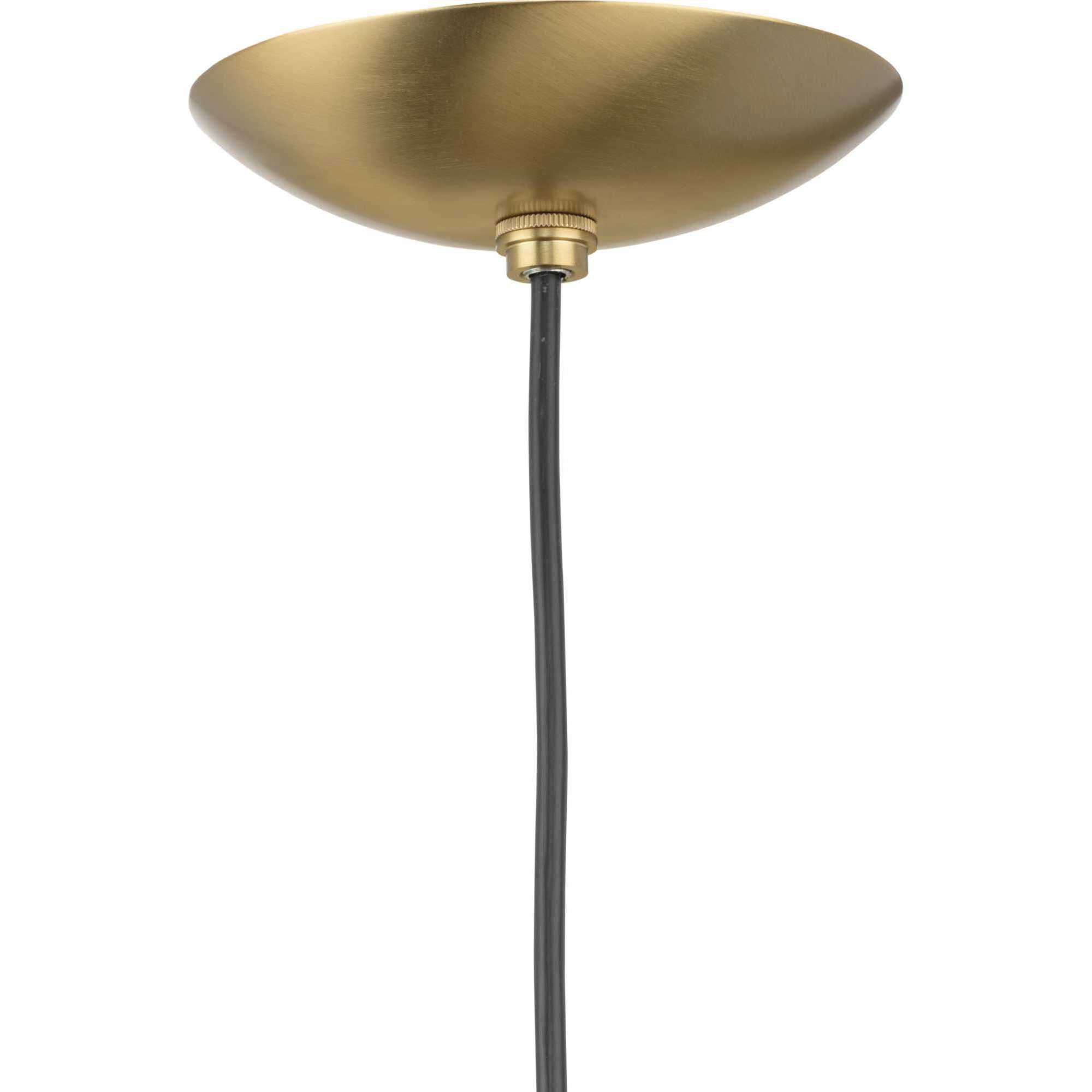 Atwell 1 Light 8 inch Brushed Bronze Pendant Ceiling Light, Small