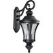 Nottington 3 Light 26 inch Gilded Iron Outdoor Wall Lantern