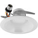 LED Recessed LED Module Bright White Recessed Retrofit Trim, 6-inch