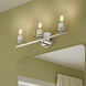 Replay 3 Light 22 inch Polished Nickel Bath & Vanity Light Wall Light