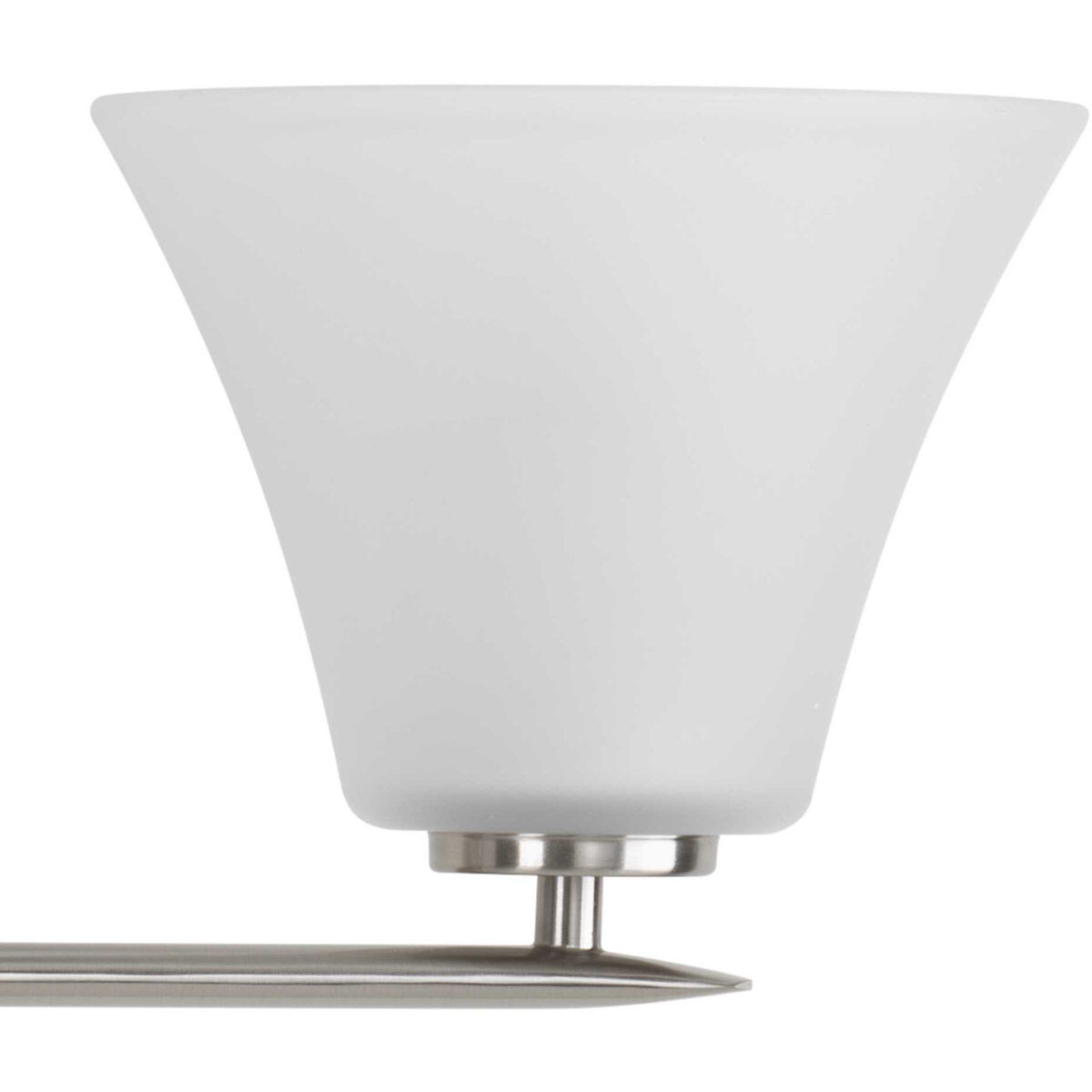 Bravo 1 Light 7.25 inch Brushed Nickel Bath Vanity Wall Light