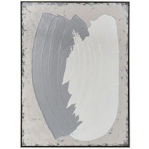 Cameron Ivory and Grey and Black Wall Art