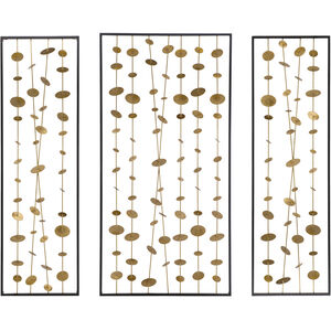 Anita Gold and Black Wall Accent