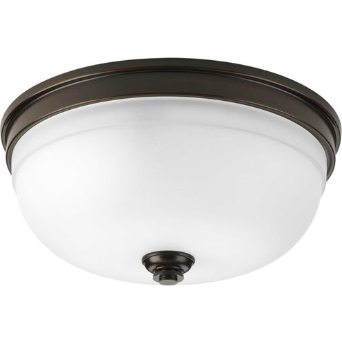 Topsail 3 Light 13.63 inch Antique Bronze Flush Mount Ceiling Light