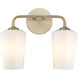 Celino 2 Light 14 inch Champagne Bronze Vanity Light Wall Light