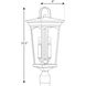 Chatsworth 2 Light 24 inch Textured Black Outdoor Post Lantern, Design Series