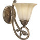 Le Jardin 1 Light 7 inch Biscay Crackle Wall Bracket Wall Light