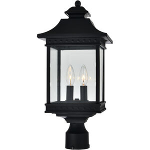 Cleveland 2 Light 20.2 inch Black Outdoor Lantern Head