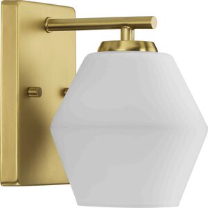 Copeland 1 Light 7 inch Brushed Gold Bath Light Wall Light