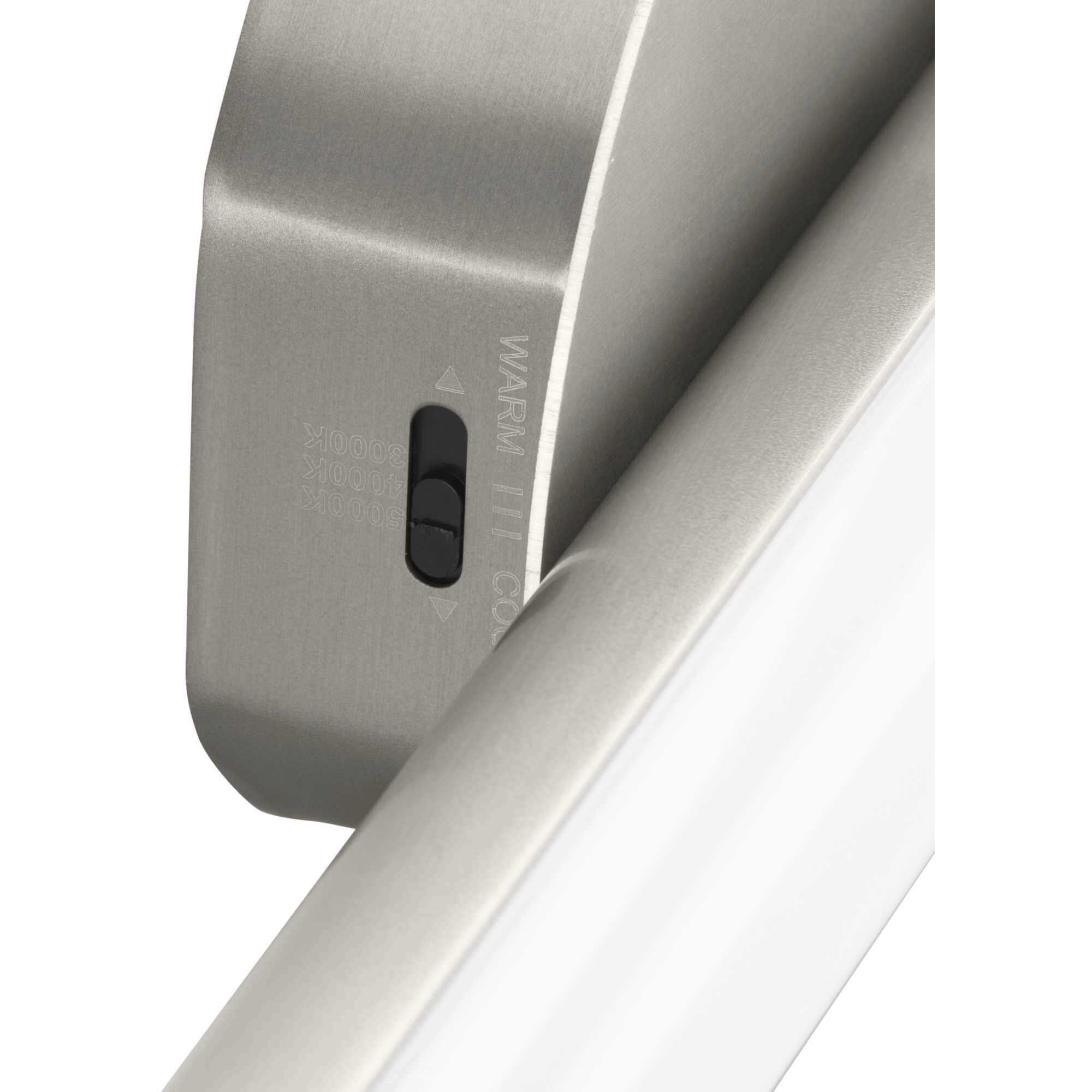 Phase 3 LED LED 32 inch Brushed Nickel Vanity Light Wall Light