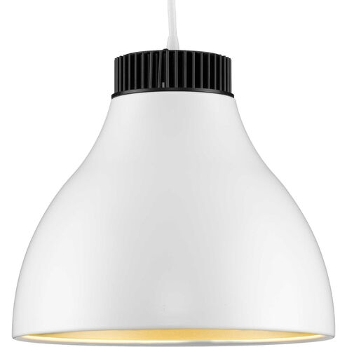 Radian LED LED 11 inch Satin White Pendant Ceiling Light, Progress LED