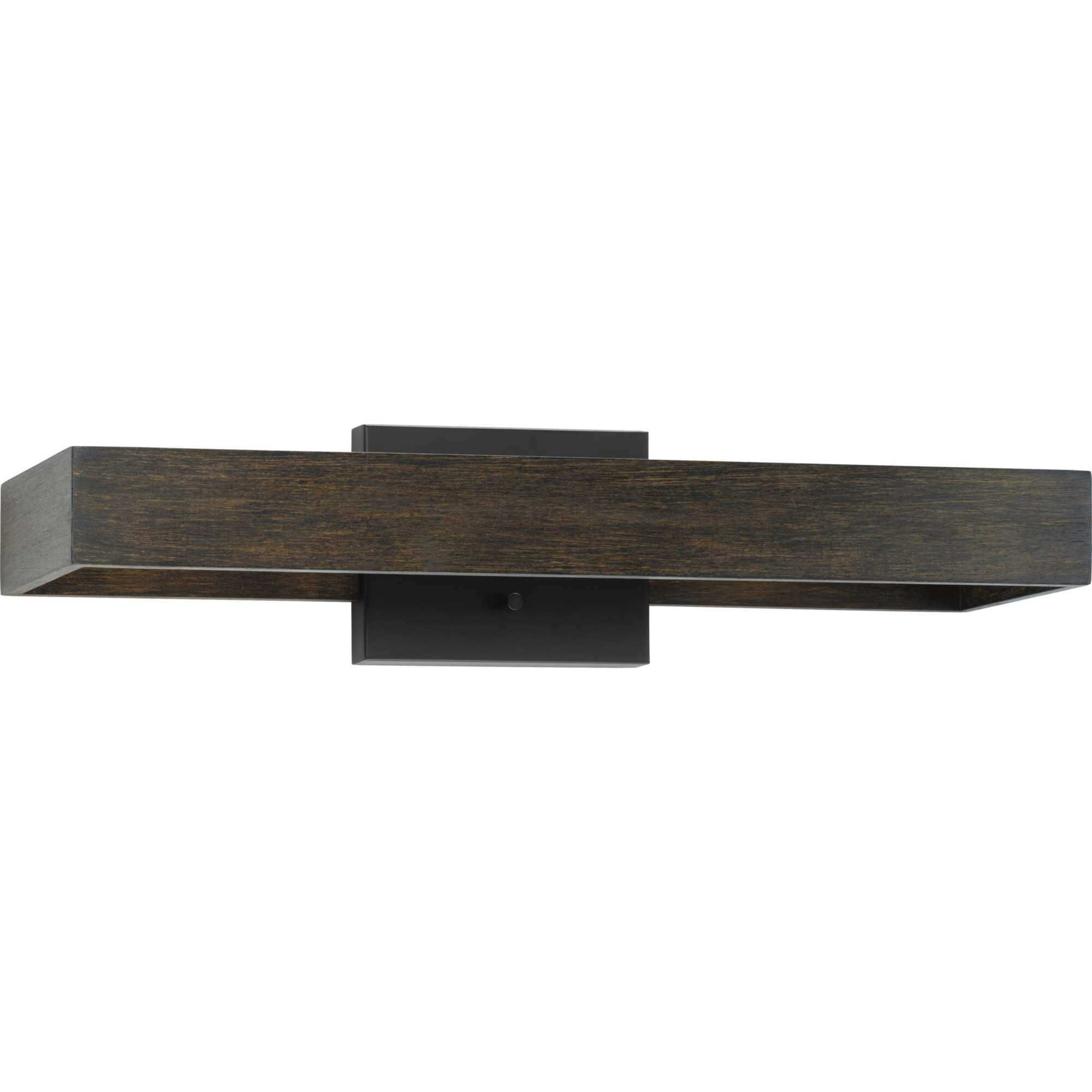 Boundary 2 Light 24 inch Matte Black Wall Bracket Wall Light, Design Series