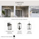 Cantley 1 Light 18.25 inch Antique Bronze Outdoor Post Mount Lantern Light