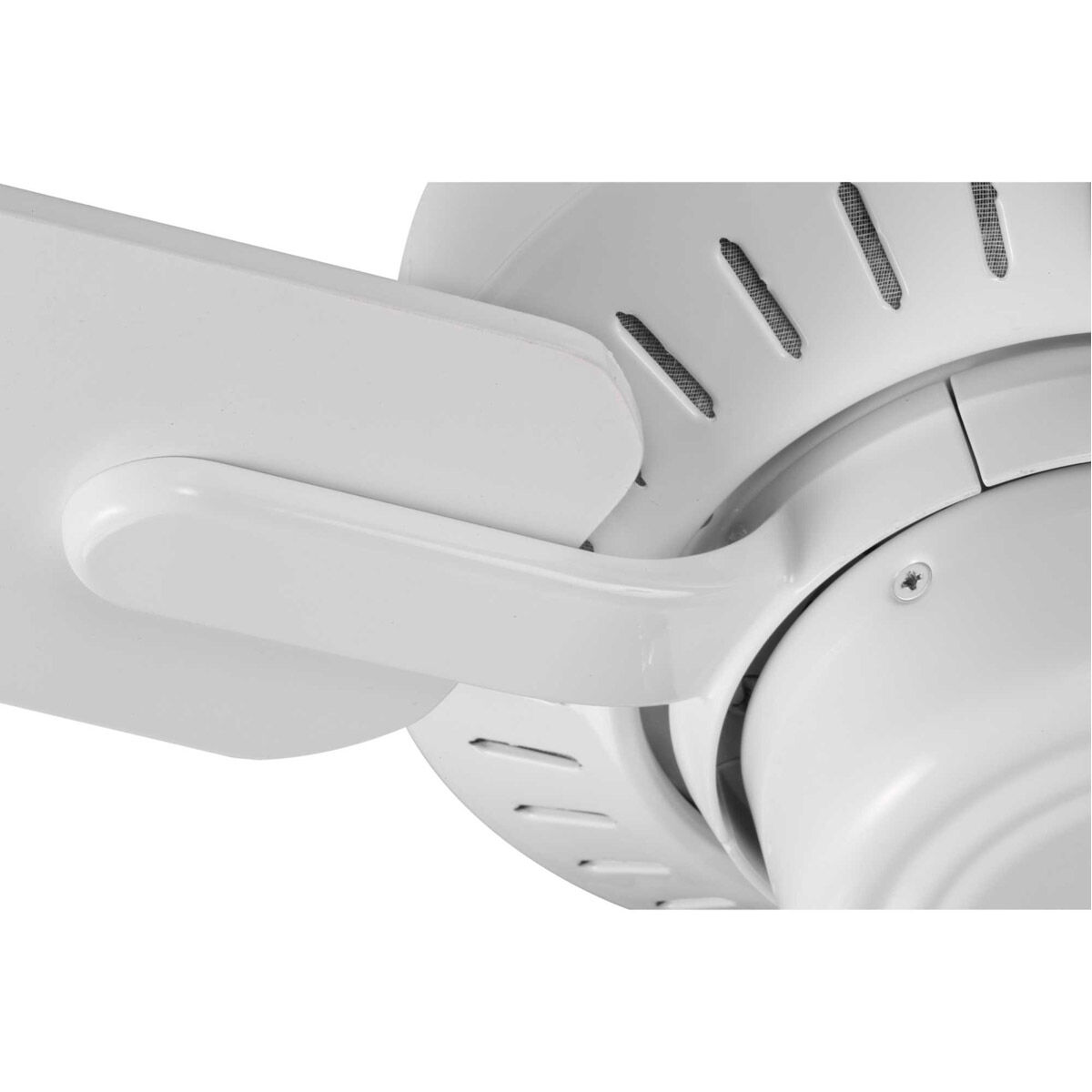 Drift 32 inch White with White/Driftwood Blades Ceiling Fan