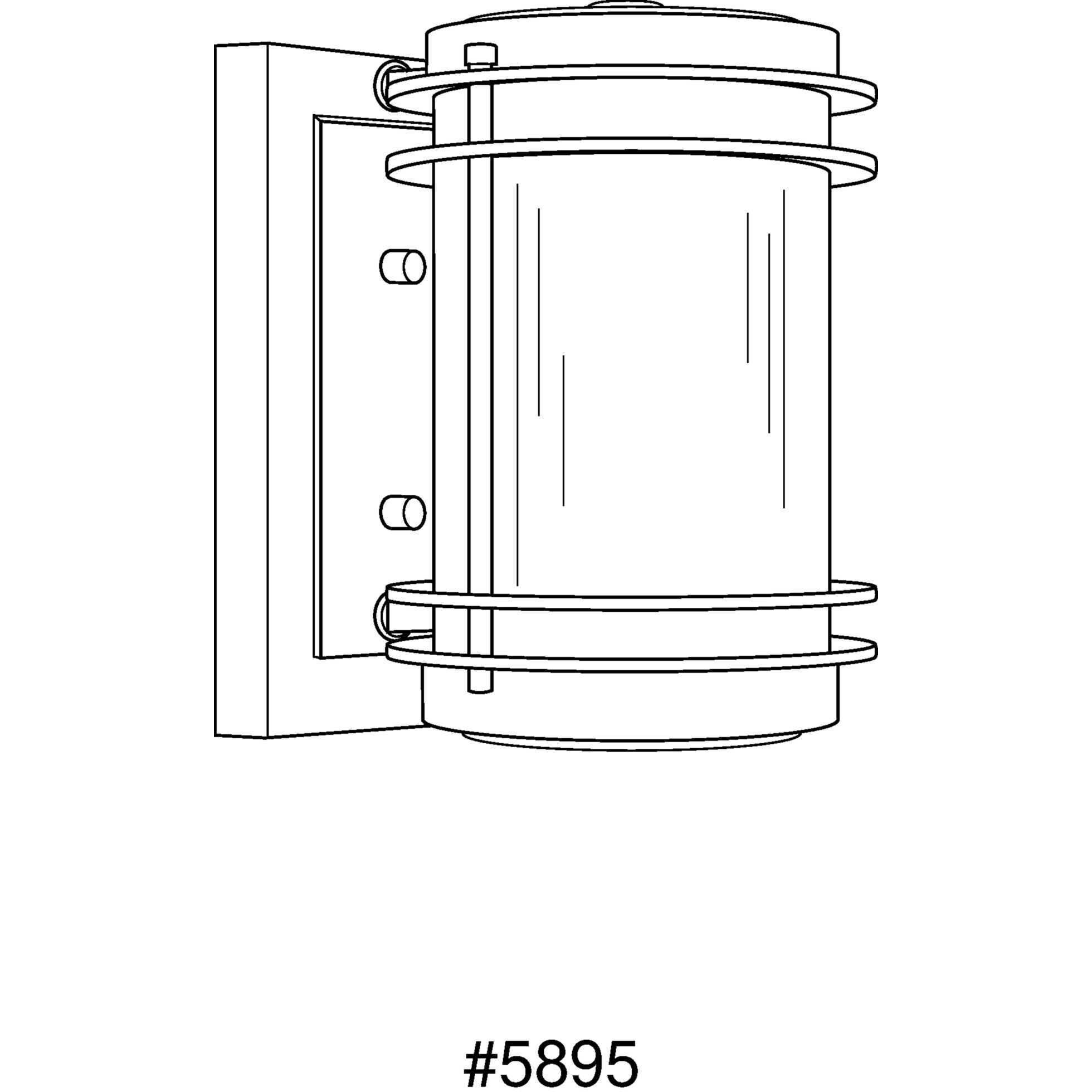 Penfield 1 Light 10 inch Oil Rubbed Bronze Outdoor Wall Lantern
