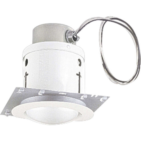 Recessed Complete BR30 White Round Recessed Housing and Trim