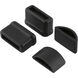 Hide-a-Lite 4 Black 1 inch LED Tape End Cap