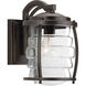 Signal Bay 1 Light 12 inch Oil Rubbed Bronze Outdoor Wall Lantern