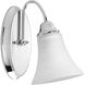 Tally 1 Light 6 inch Polished Chrome Bath Vanity Wall Light