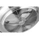 Sanford 24 inch Brushed Nickel Indoor/Outdoor Ceiling Fandelier, Progress LED