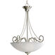 Pavilion 3 Light 22 inch Brushed Nickel Hall & Foyer Ceiling Light