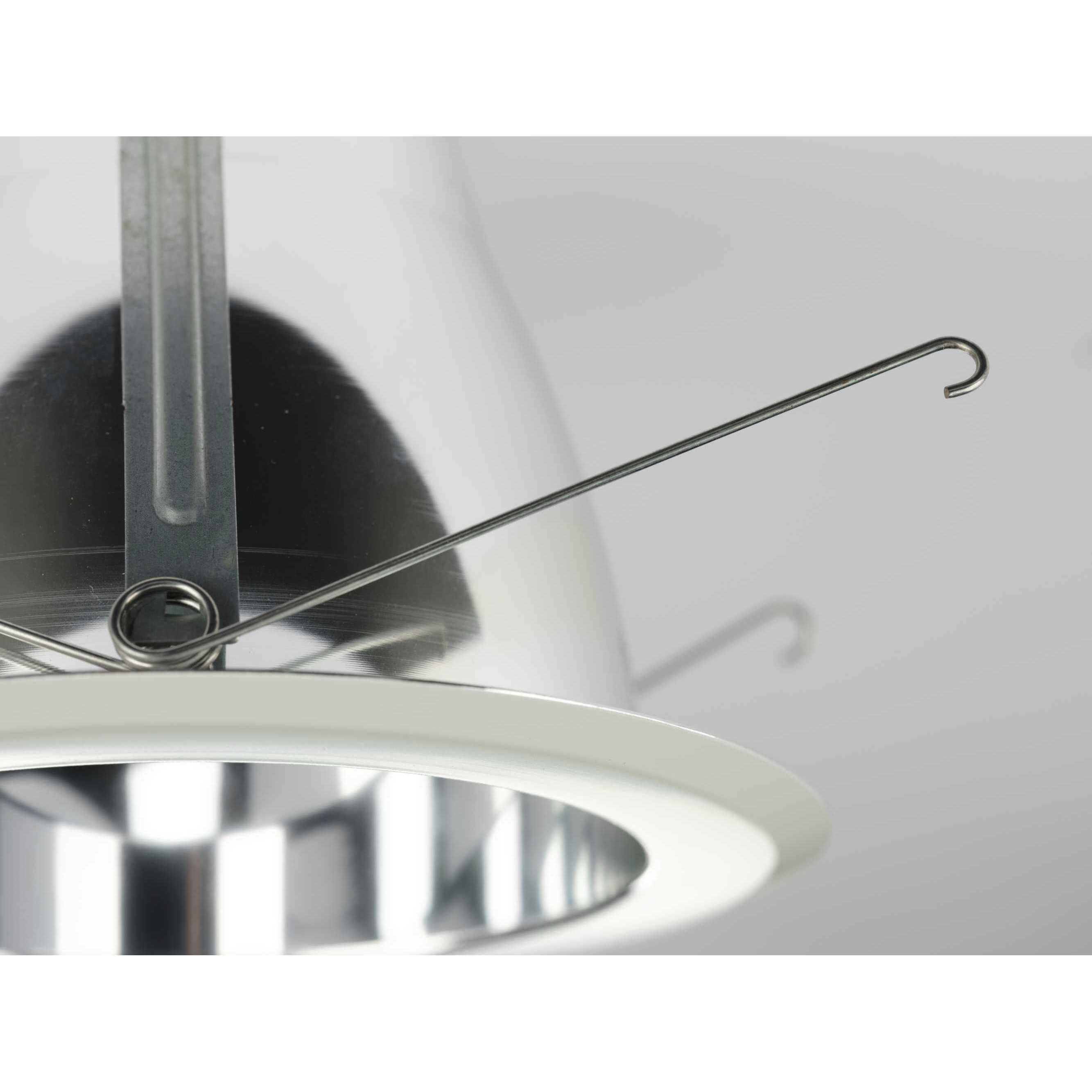 Recessed Lighting Clear Alzak Recessed Deep Cone Reflector Trim in Specular Clear, for 5in Housing P851-ICAT