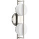 Volo LED LED 16 inch Brushed Nickel Bath Vanity Wall Light, Design Series
