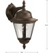 Westport 1 Light 16 inch Antique Bronze Outdoor Wall Lantern in Bulbs Not Included, Clear Seeded, Medium
