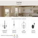 Jheni 1 Light 7 inch Matte Black Wall Sconce Wall Light