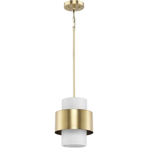 Silva 1 Light 9.5 inch Brushed Bronze Pendant Ceiling Light, Design Series