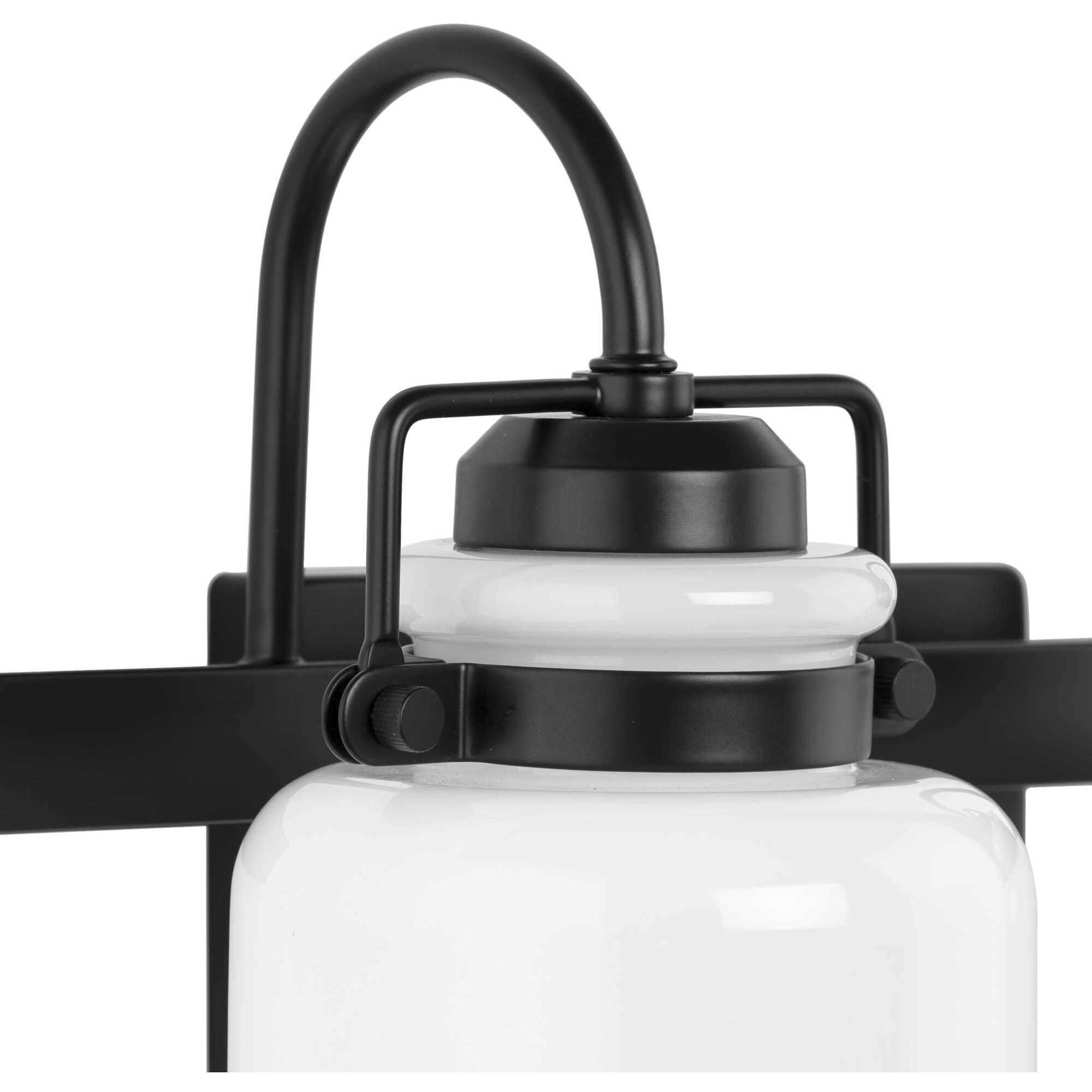 Fessler 2 Light 13 inch Matte Black Bath Light Wall Light