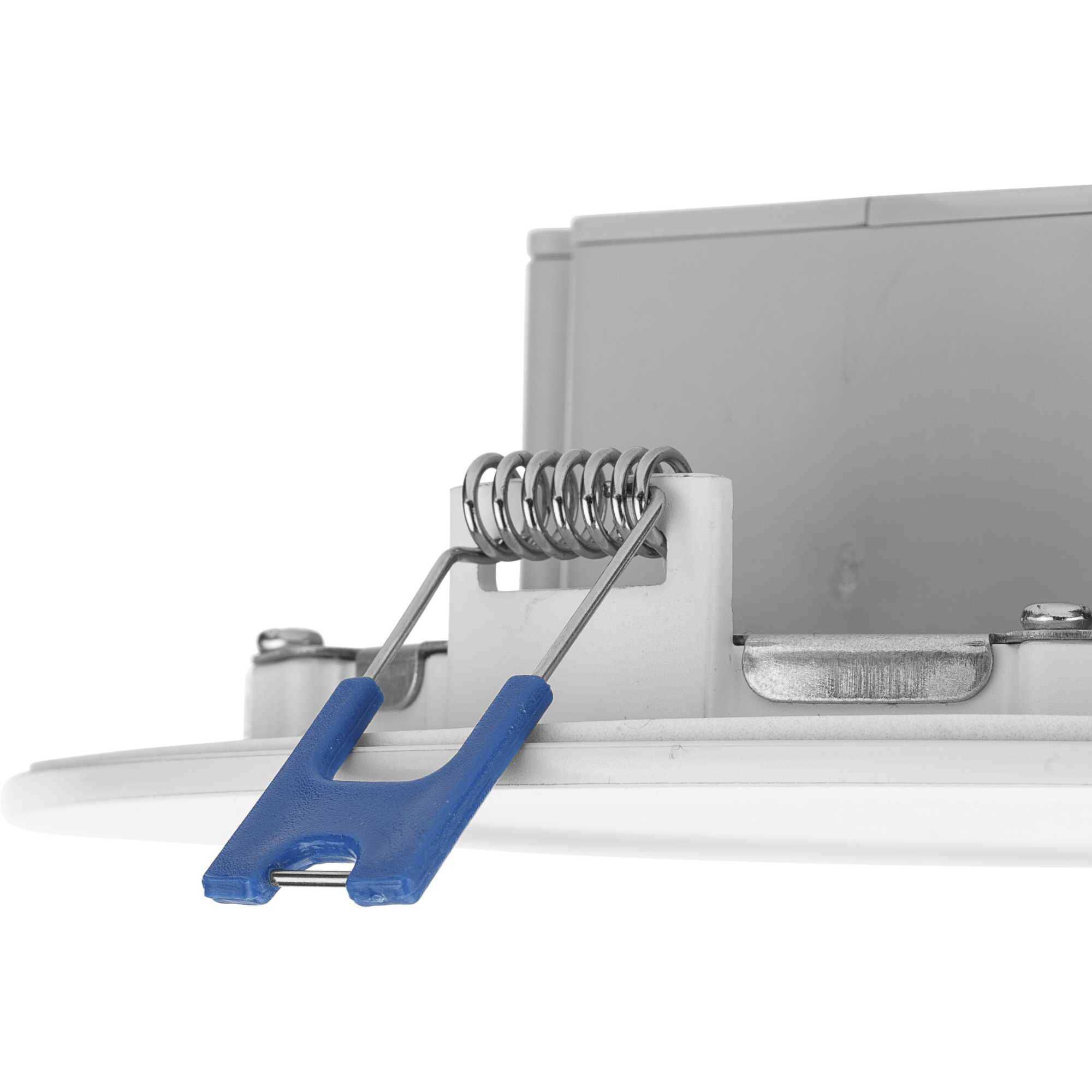 Everlume LED Satin White Canless Recessed Downlight, Progress LED