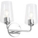 Celino 2 Light 14 inch Polished Chrome Vanity Light Wall Light