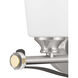 Nealy 3 Light 23 inch Brushed Nickel Bath Vanity Wall Light