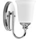 Wander 1 Light 4.75 inch Polished Chrome Bath Vanity Wall Light, Design Series