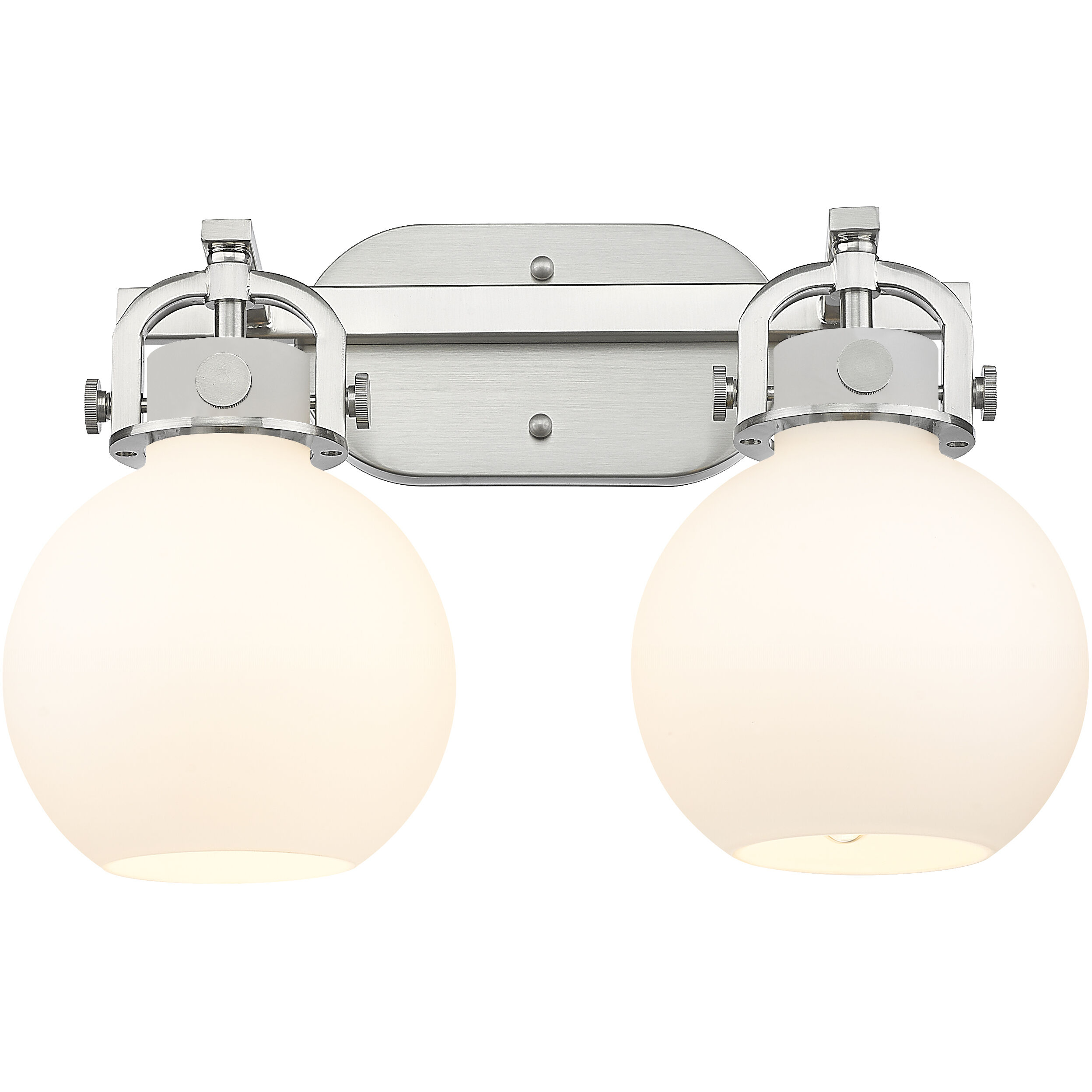 Newton Sphere 2 Light 17.00 inch Bathroom Vanity Light