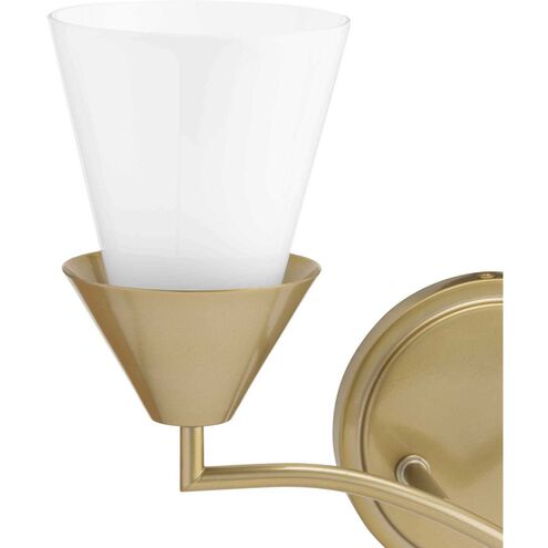 Pinellas 2 Light 15 inch Soft Gold Vanity Light Wall Light, Design Series