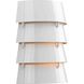 Point Dume™ Surfrider 2 Light 9 inch White ADA Wall Sconce Wall Light, Jeffrey Alan Marks, Design Series