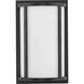 Parkhurst 2 Light 7.5 inch Matte Black ADA Wall Sconce Wall Light