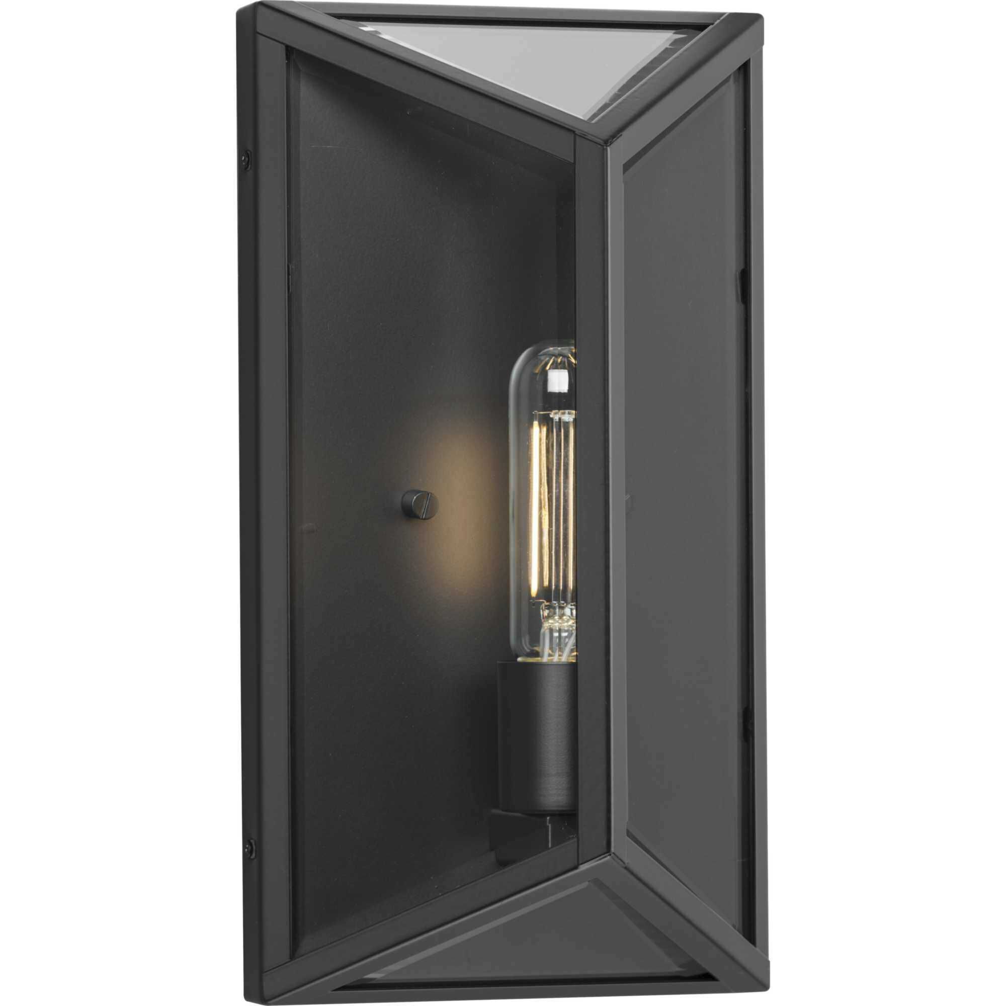 Bristol 1 Light 13.75 inch Matte Black Outdoor Wall Lantern